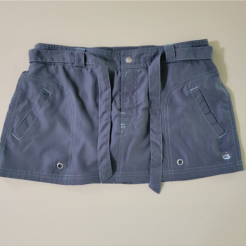 Free Country Women's Grey Aqua Skort